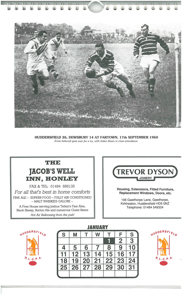 Ernie Ashcroft v Dewsbury 1960 copy