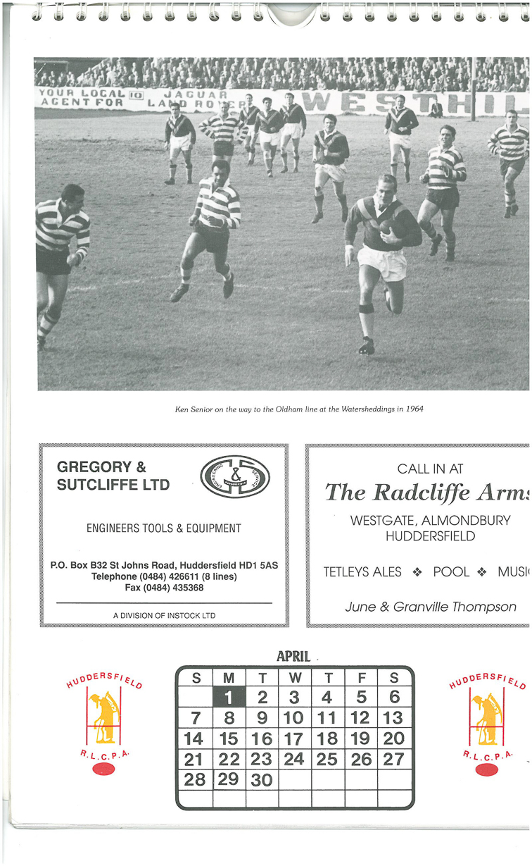 Ken Senior v Oldham 1964 copy